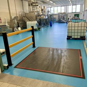 protezione laterale tappeto decontaminante CORRIMANO_PEDONALE