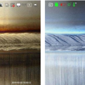 immmagine a luce bianca vs UV ENDOSCOPI_INDUSTRIALI_PROFESSIONALI