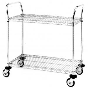 carrello in filo di acciaio cromato CARRELLO_IN_FILO_ANTIPOLVERE