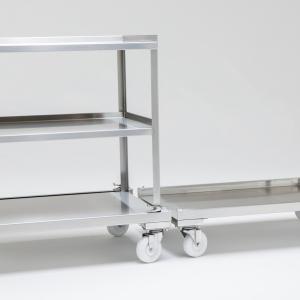 carrello doppiato a 3 ripiani CART2CORE_UTILITY_CART