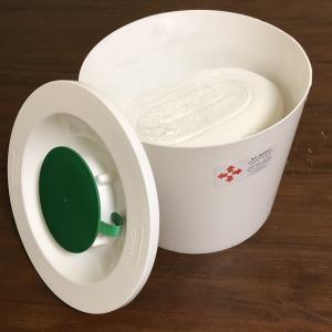 per panno pretagliato in rotolo SECCHIELLO_DISPENSER