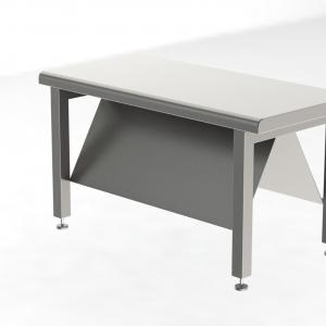 3 paires des chaissires coté banc_en_accier_900mm