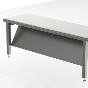 5 paires des chaissires coté banc_en_accier_1400mm