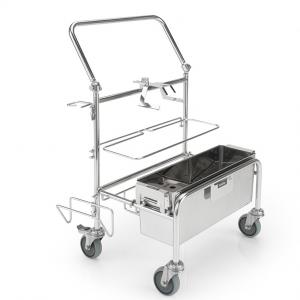 vasche e struttura inox CLEANROOM_TROLLEY_STERILE
