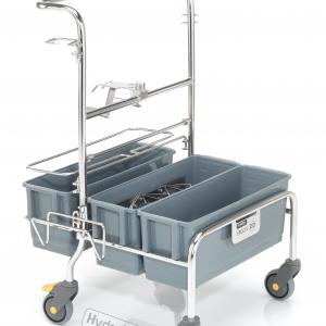 carrello 2.0 ERGO 210 per camera pulita 2.1_ERGO_TROLLEY