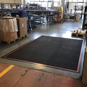 accesso con carrelli elettrici DRY_ROLL_MAT