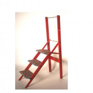 3 gradini e parapetto Scala King Star
