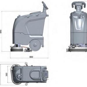 dimensioni ultracompatte LAVASCIUGA_TRION_X_2040