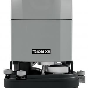 Testata inox, 2 spazzole e carter coprispazzole LAVASCIUGA_TRION_X_2040