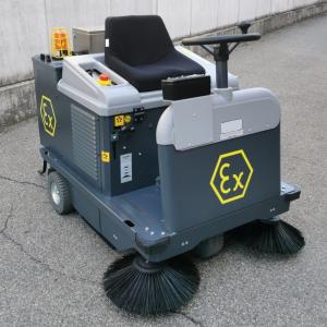 battery operating ATEX_RIDER_SWEEPER