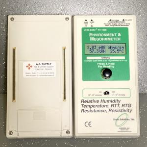électrodes parallèles MEGAOHMMÉTRE_DIGITALE