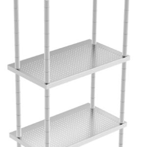 3 ripiani forati SCAFFALATURE_INOX_PIANI_FORATI