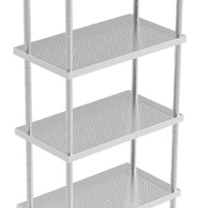 4 ripiani forati SCAFFALATURE_INOX_PIANI_FORATI