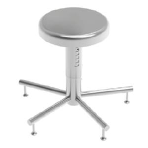 sgabello tondo inox su piedini SGABELLO_INOX_TONDO