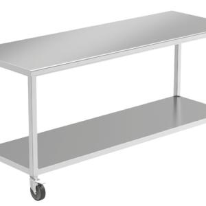 tavolo con rotelle senza sponda ARREDI_INOX