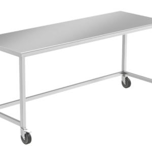 tavolo con rotelle senza sponda senza ripiano ARREDI_INOX