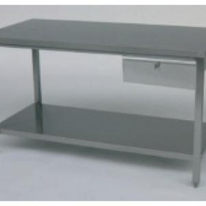 shelf and drawer Stainless_steel_workbench